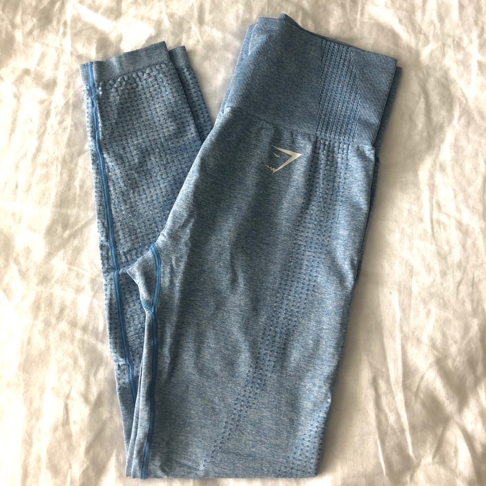 GymShark Vital Seamless Leggings - Blue